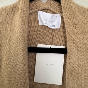 Oak + Fort, Sweater, Size S, Camel